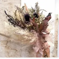 【1点限定】ドライフラワー スワッグ ブーケ ウェディング 前撮り