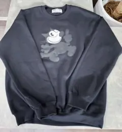 新品.未使用.希少.ウィンダンシー　WINDANDSEA 刺繍ロゴ スエット黒 WIND AND SEA スウェット メンズ ウィンダンシー 中古 古着 : RAGTAG