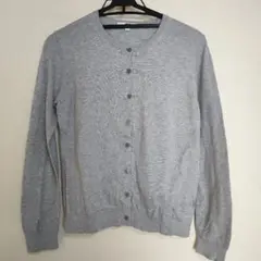 UNIQLO グレー カーディガン Mサイズ
