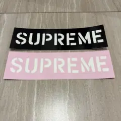 Supreme ステッカー 2枚 - メルカリ