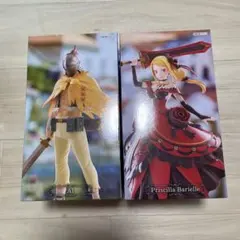 新品・未開封 GIGO限定 リゼロ 王選候補者と騎士フィギュア プリシラ陣営