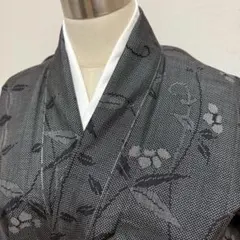 KN5061 大島紬 身丈163cm 着物 正絹