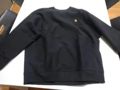 ネイビー クルーネック セーター