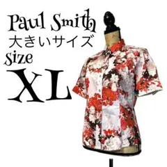 【大きいサイズ】【42】Paul Smith 花柄 シャツ レディース