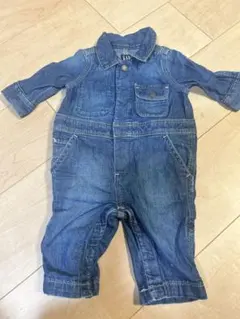 gap デニムロンパース♡3-6months