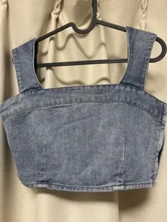 GRL デニムビスチェ上下セットアップ Mサイズ