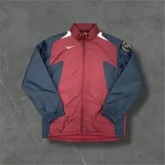 00s L NIKE 中綿ジャケット サッカー　ウォームアップ　total90
