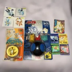 ポケモン 初代のシールオモチャ類まとめ売り