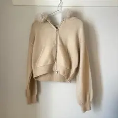 エコファー付ニットパーカー / INGNI