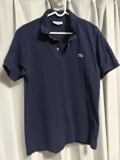 極美品】 ラコステ L1212 ポロシャツ 3 日本製 LACOSTE ネイビー