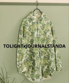 別注TOLIGHTxJOURNALSTANDA フラワー ジャガードシャツのサムネイル