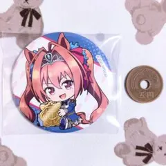 ウマ娘 ダイワスカーレット 缶バッジ - メルカリ