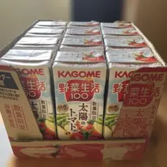 カゴメ 野菜生活100 太陽のトマトMix 200ml 12本セット数量限定