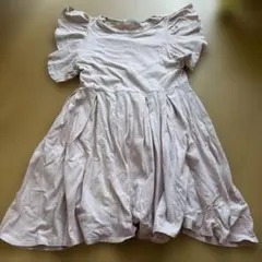 ever closet 半袖ワンピース 130 ピンク　夏　ワンピースのサムネイル