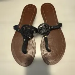 TORY BURCH トングサンダル ブラックのサムネイル