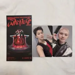 SEVENTEEN ホシウジ WARNING FC更新特典 トレカ