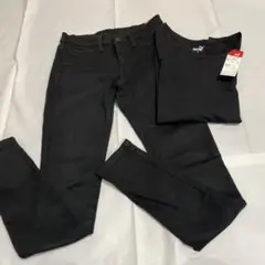 グリンチ様確認用ですmoussy スキニーデニム サイズ1 ブラック