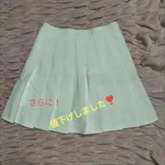 レディースプリーツミニスカート