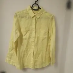 フレディ&グロスター　イエロー　長袖シャツ サイズ38のサムネイル