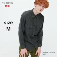 JW ANDERSON 長袖　チェックフランネルシャツ