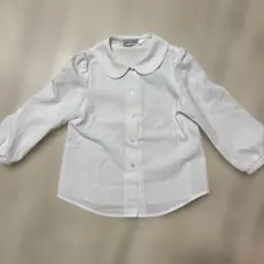 ＊CHOPIN deux 長袖ブラウス　ホワイト　120cm ＊