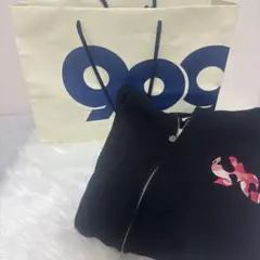 9090 黒 ジップアップパーカー ピンク 迷彩