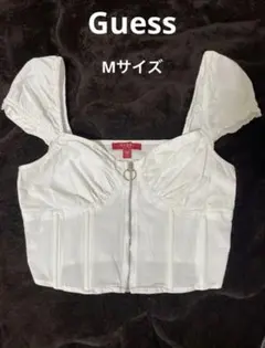 Guess Mサイズ ホワイト クロップドトップスのサムネイル
