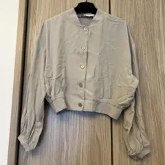 ブラウン ブルゾン