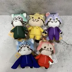 あらいぐま カルカル団 マスコット　全5種コンプリートセット