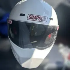 SIMPSON シンプソン SB13 スーパーバンデット ミラーシールド 箱付き