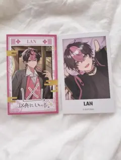 シクフォニ　ランダムチェキ風カード　LAN