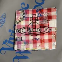 Vivienne Westwood チェック柄　大判ハンカチ