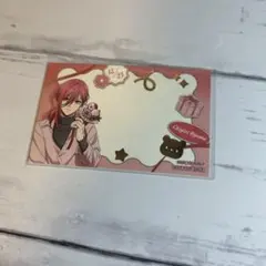 ブルーロック バレンタイン アニメイト 特典 箔押しメッセージカード 千切豹馬