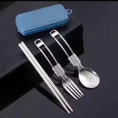 フォーク 箸 スプーンの3点セット　アウトドア　キャンプ　弁当　旅行のサムネイル
