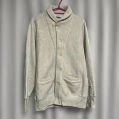 Champion リバースウィーブ　スウェットカーディガン　青タグ　L