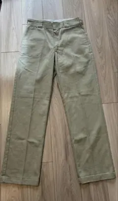 【美品】Dickies 874 ワークパンツ クリーム 30インチ ストレート