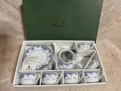 Giovanni Valentino ポット付碗皿セット 茶器 ５客