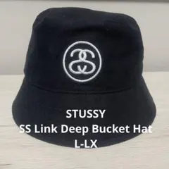 STUSSY SSリンクバケットハット　Deep Bucket Hat