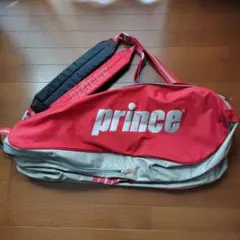 prince テニスラケットバッグ レッド