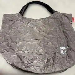 ROOTOTEルートート　スヌーピー　キルティングバッグ　茶色