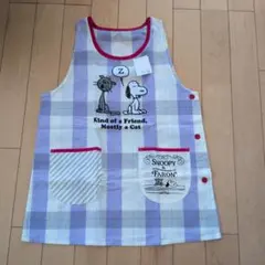【新品・未使用】SNOOPY 　保育士　エプロン M-Lのサムネイル