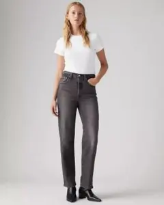 Levi's RIBCAGE STRAIGHT ANKLE JEANS