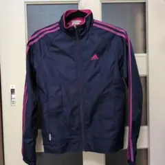 adidas ネイビー ピンク ジャージ