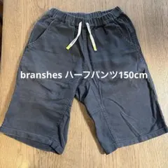 branshes 半ズボン 150cm ダークグレー