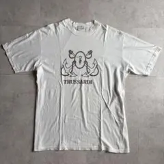TRUSSARDI Tシャツ ホワイト マリンモチーフ