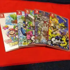 Switch スプラトゥーン3ロックマンエグゼマリオＲＰＧドラクエモンスター
