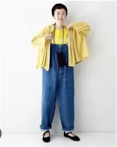 ネストローブ　デニムサロペット オーバーオールのサムネイル