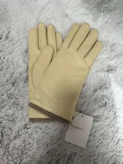 【未使用タグ付き】ピンキー&ダイアン　手袋　羊革カシミヤウール　20cmのサムネイル