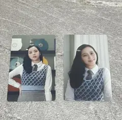 BLACKPINK ジス　the game トレカ　2枚セット