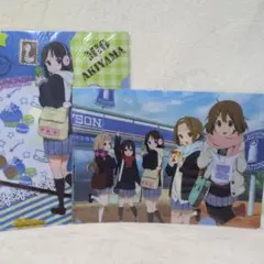ゆるキャン A4クリアファイル 梨っこコラボ限定 志摩リン 斉藤恵那2種
